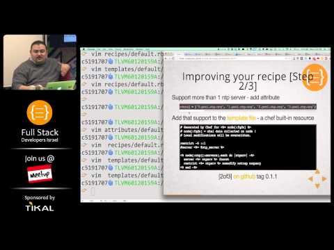 Chef & Vagrant for Dev 'n' Ops workshop - session 1 (part 2/2) (HE)