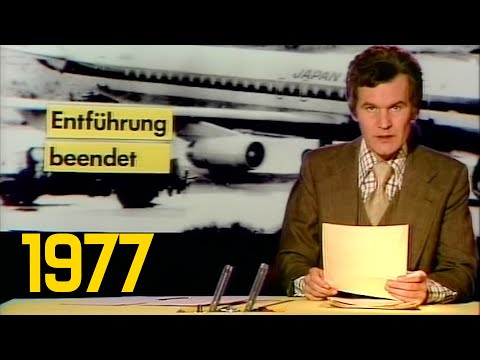 ARD Tagesschau 20:00 Uhr mit Wilhelm Wieben (03.10.1977)