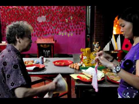 Chinese Temple See Yer Miew to Tar Siew Yan (hit the enermy)