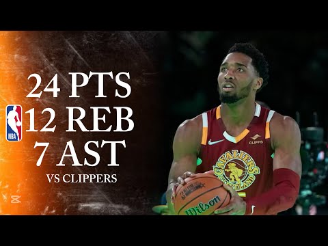 Donovan Mitchell highlights vs LA Clippers!