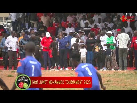 Legendary Onyi Papa J entertaining Ruto during Junnet Mohammed Tournament 2025 in Suna East,Migori