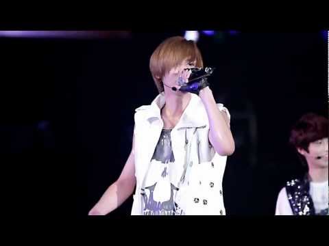 [HD Fancam] 120712 Yeosu Expo Pop Festival - Chanyeol rapping