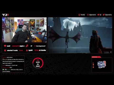 TJI REAGE A TRAILER DAS ARTES NEGRAS NO HOGWARTS LEGACY