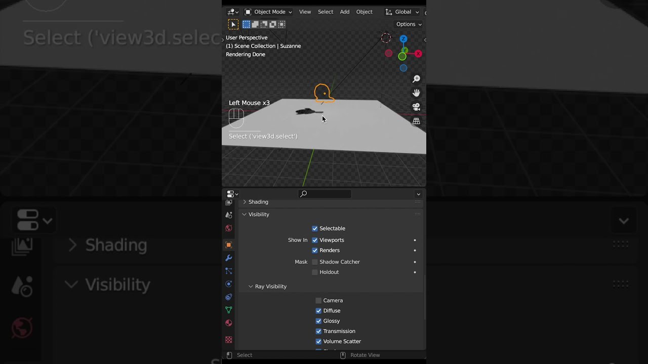 Blender Tips - Render Only Shadows Cycles and Eevee