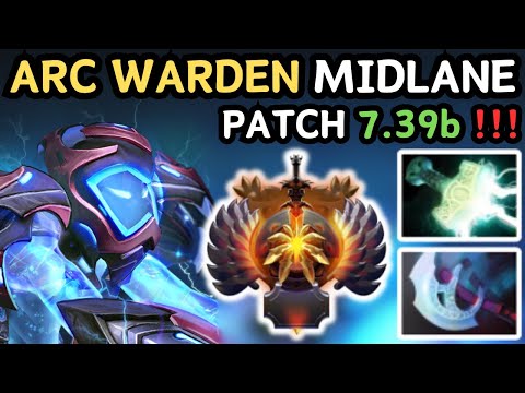 🔥 NEW PATCH 7.39b - IMMORTAL ARC WARDEN Midlane Gameplay 🔥 Grandmaster Tier - Dota 2