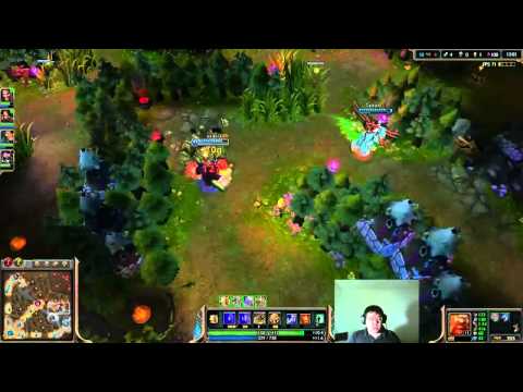 Scarra plays Gragas vs Syndra mid lane