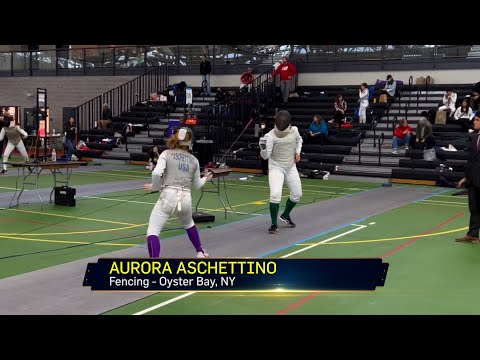 After a Great Fencing Career at Oyster Bay High School, Aurora Aschettino is Headed to NYU