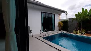 Private Three Bedroom Single Storey Pool Villa Located in a Quiet Area of Cherng Talay