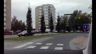 preview picture of video 'Driving in Pori, September 2008'