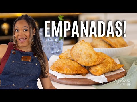 Dominican Beef and Cheese Empanadas