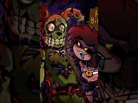 Cyn Meets Springtrap… (Murder Drones x FNaF Comic Dub)