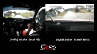 preview picture of video 'CERS performance na Jänner Rallye 2013 - RZ 11 Gutau (2x ONBOARD)'