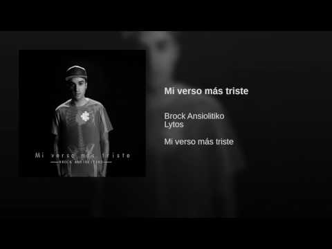 Mi verso más triste