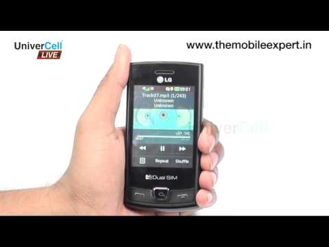 LG P520 - UniverCell the Mobileexpert Reviews