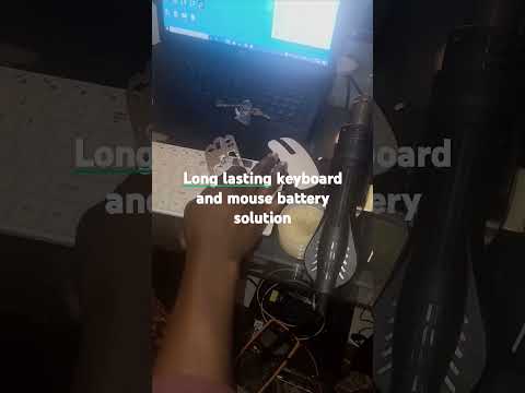 use your wireless mouse/keyboard battery lasting forever