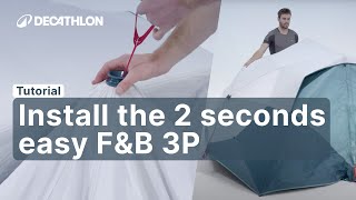 Download the video "TUTORIAL - How to install the 2 SECONDS EASY FRESH & BLACK 3P ? | Decathlon_QUECHUA"