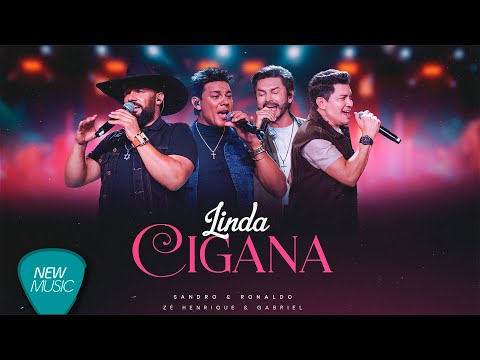 Sandro e Ronaldo, Zé Henrique & Gabriel - Linda Cigana (Modão e Paixão) [Clipe Oficial]