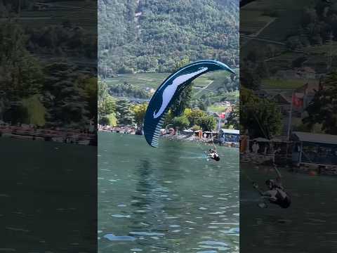 The Coolest Parachute Stunt ever