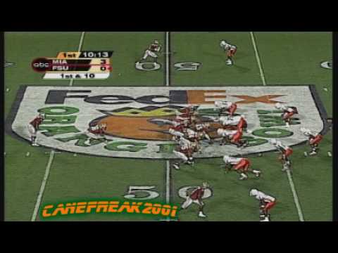 2004 Orange Bowl - Miami Hurricanes vs Florida State Seminoles Highlights