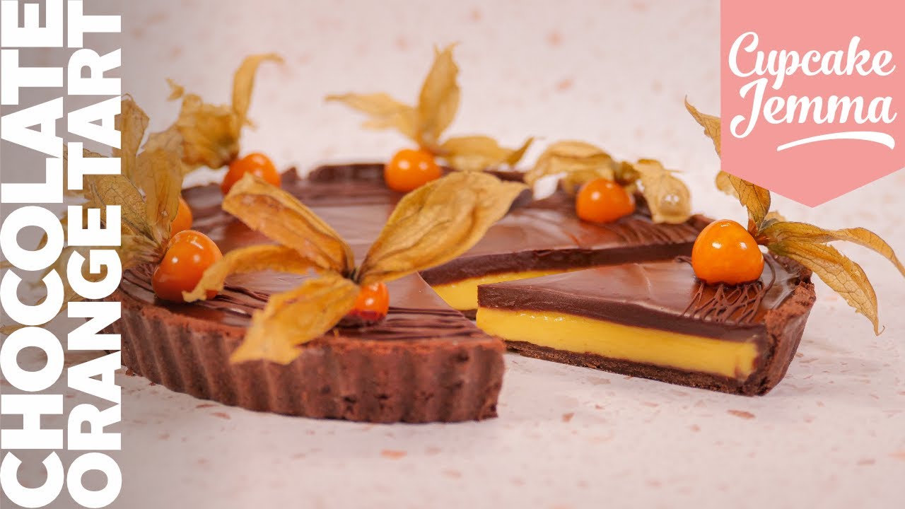 Chocolate Orange Tart Recipe - Christmas break