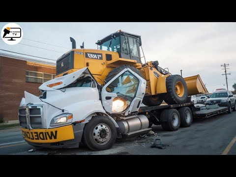 Dangerous Idiots Fastest Truck & Heavy Equipment Fails | Extreme Oversized Truck Transport #20