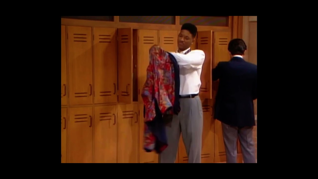 Will turns his jacket inside-out