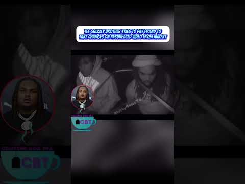 Tee Grizzly’s brother seen on police video trying to pay a friend to take charges #hiphop #fyp #rap