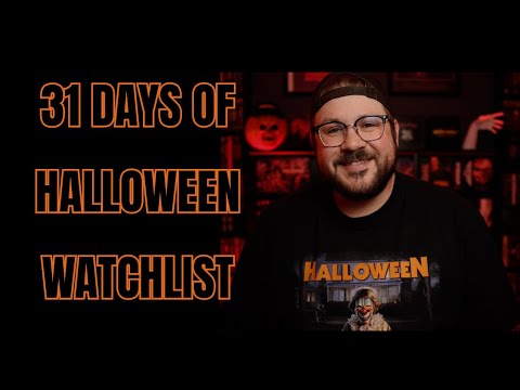Halloween Movie Marathon 2025 | 31 Days of Horror Watchlist