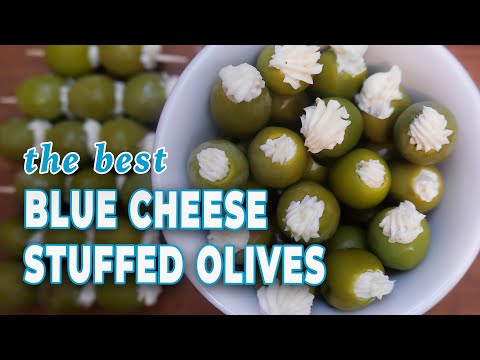 The Best BLUE CHEESE Stuffed Olives | The Daily Meal
