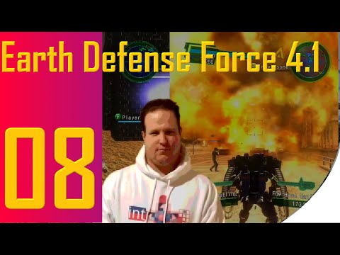 Earth Defense Force 4.1 Episode 8 | Pete, Gaelen | Colonel Kildigs to the Rescue, Fencer Style!