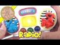 Sesame Street Super Boom Box 123 FM Electronic Radio Toy 1999 Mattel Toys