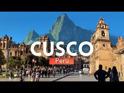 🇵🇪 CUSCO PERU 2025 4K Walking through the Capital of The Inca Empire | Cusco Walking City Tour  HDR