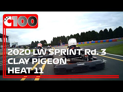 Club100 2020 LW Sprint Rd. 3 - Clay Pigeon - Heat 11 (6th)