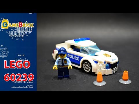 Конструктор LEGO CITY Police «Автомобиль полицейского патруля» 60239 / 92 детали