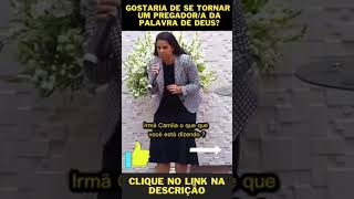 camila barros pregao SEJA IMPACTADO COM PALAVRA DE DEUS! #shorts