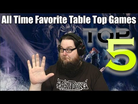 The Digital Dungeon Masters All Time Top 5 Favorite Table Top Games!