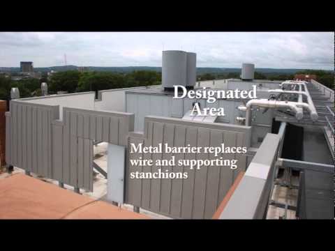Working on Flat Roofs - Fall Protection