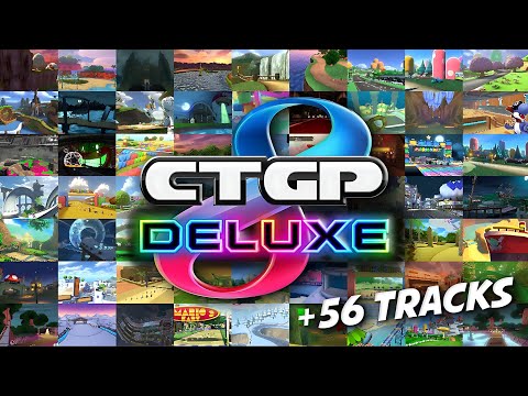 +56 NEW CUSTOM TRACKS For Mario Kart 8 Deluxe (CTGP Deluxe)