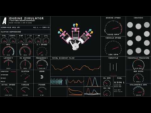Engine Sim UZAM-412 (УЗАМ-412) Moskvitch W11 fictional