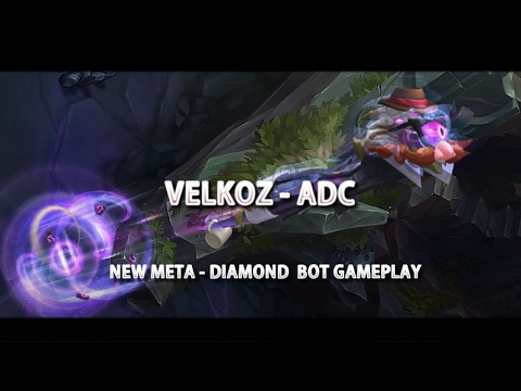 LoL - Vel'Koz ADC New Meta - Season 7 Diamond Gameplay