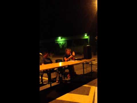 28/08/2012 - La protesta di Pellaloco ( Roverbella -MN)  L' intervento di Silvana Cordioli