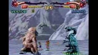 Playstation - Primal Rage: Vertigo vs Blizzard