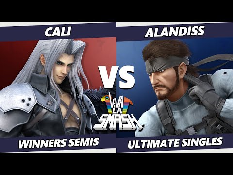 Viva la Smash - Cali (Sephiroth, Fox) Vs. AlanDiss (Snake) SSBU Ultimate Tournament