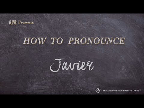 How to Pronounce Javier (Real Life Examples!)