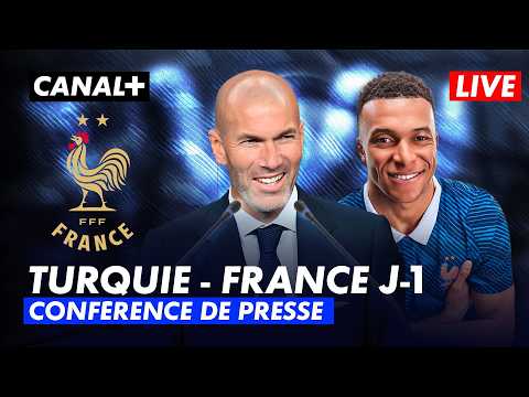 🔴 EN DIRECT : Conférence de presse de Zidane et Mbappé à la veille de Turquie/France