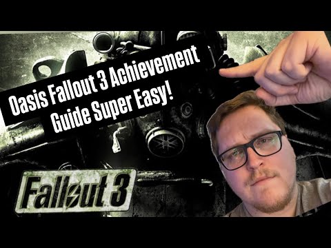 How to Complete Oasis Fallout 3 Achievement (Where is it????)