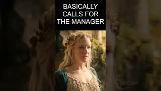 Is Galadriel A KAREN? #shorts