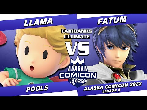 Alaska Comicon 2022: llama (Lucas) vs Fatum (Marth) - SSBU Pools