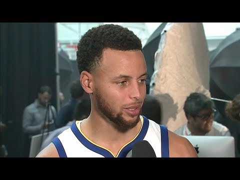 Stephen Curry Full Interview | 2018 NBA Warriors Media Day Press Conference