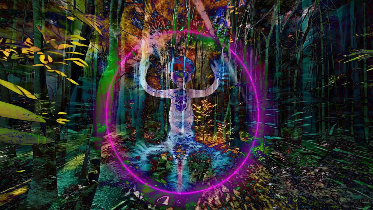 Surreal AI Dream: Float Through a Psychedelic Forest